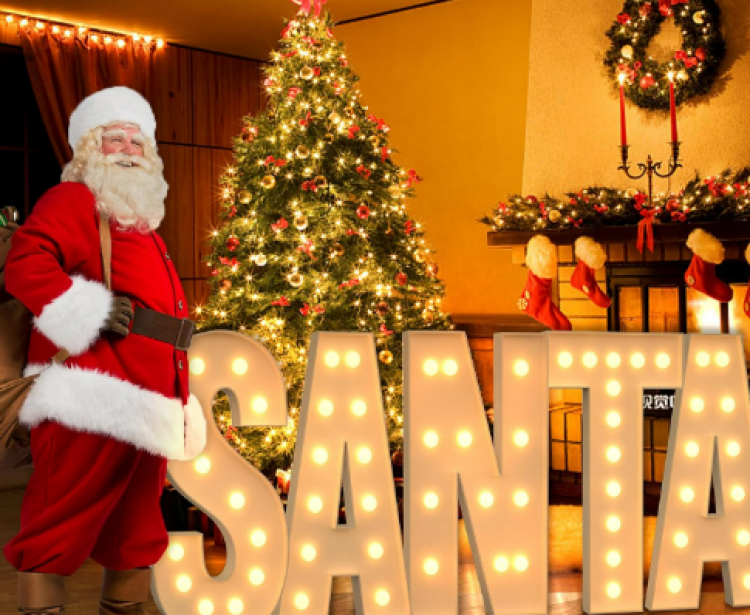 Santa Letter Marquee